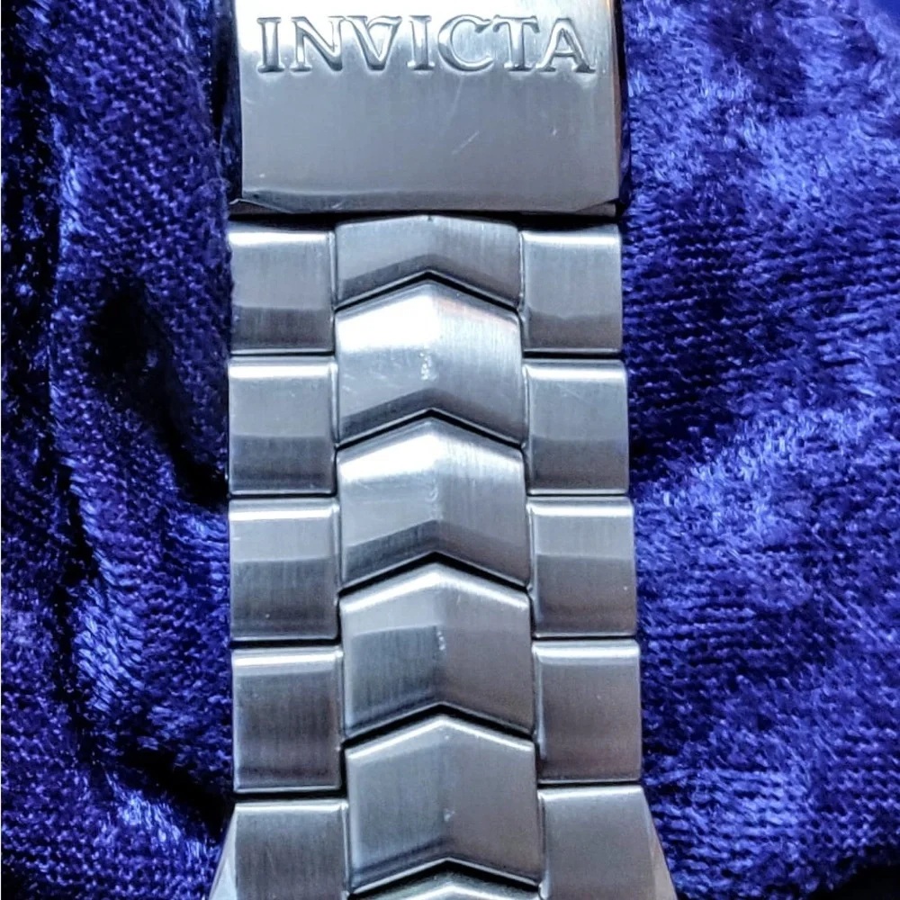 Invicta Antique Style Midnight Blue Dial Chrono Men's 48mm Watch